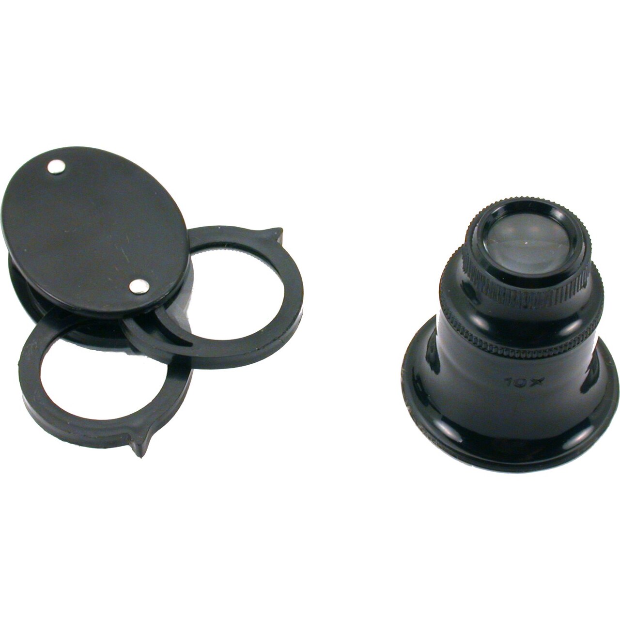 Double Plastic 12X Eye Loupe Watchmaker 5X 10X 15X Tool